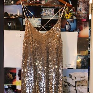 Free People Sparkly Dress